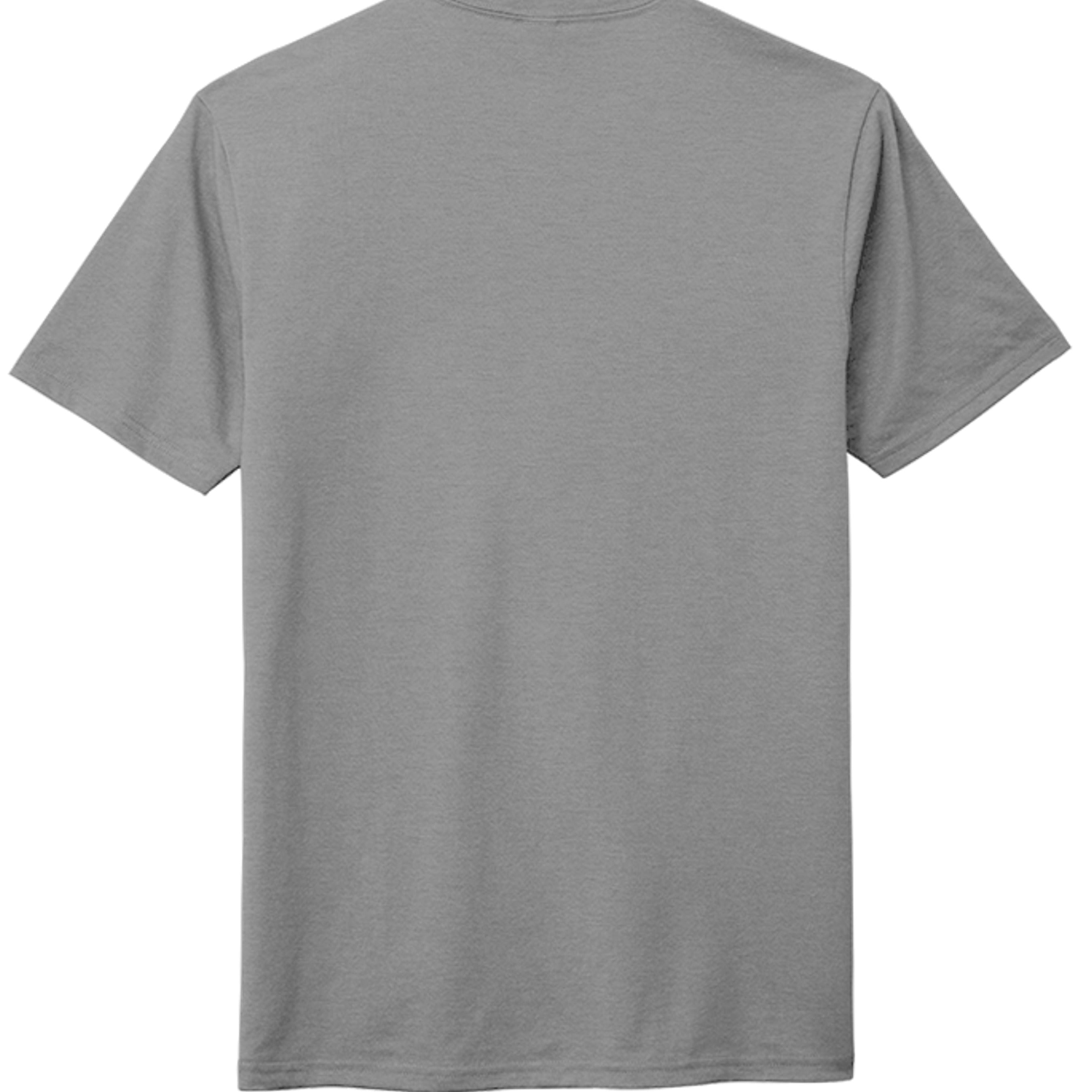 Heathered Grey - DM130 - BACK