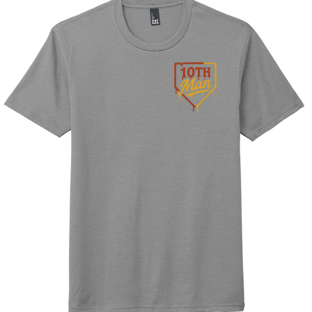 Heathered Grey - DM130 - FRONT
