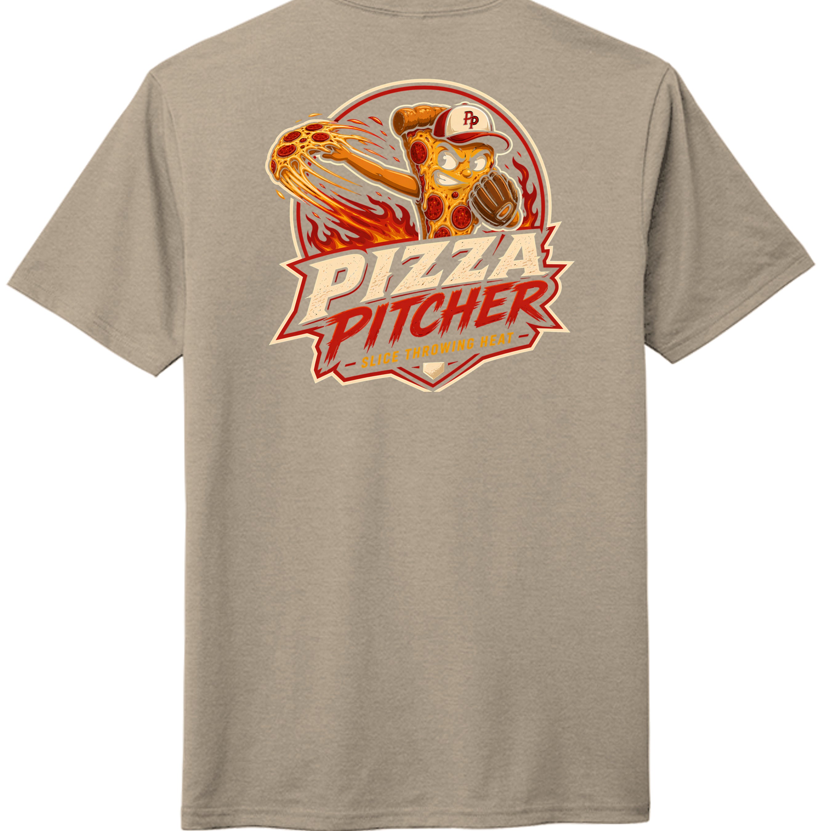 Desert Tan Heather - DM130 - BACK