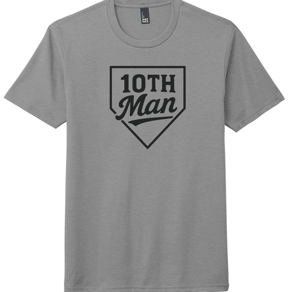 Heathered Grey - DM130 - FRONT