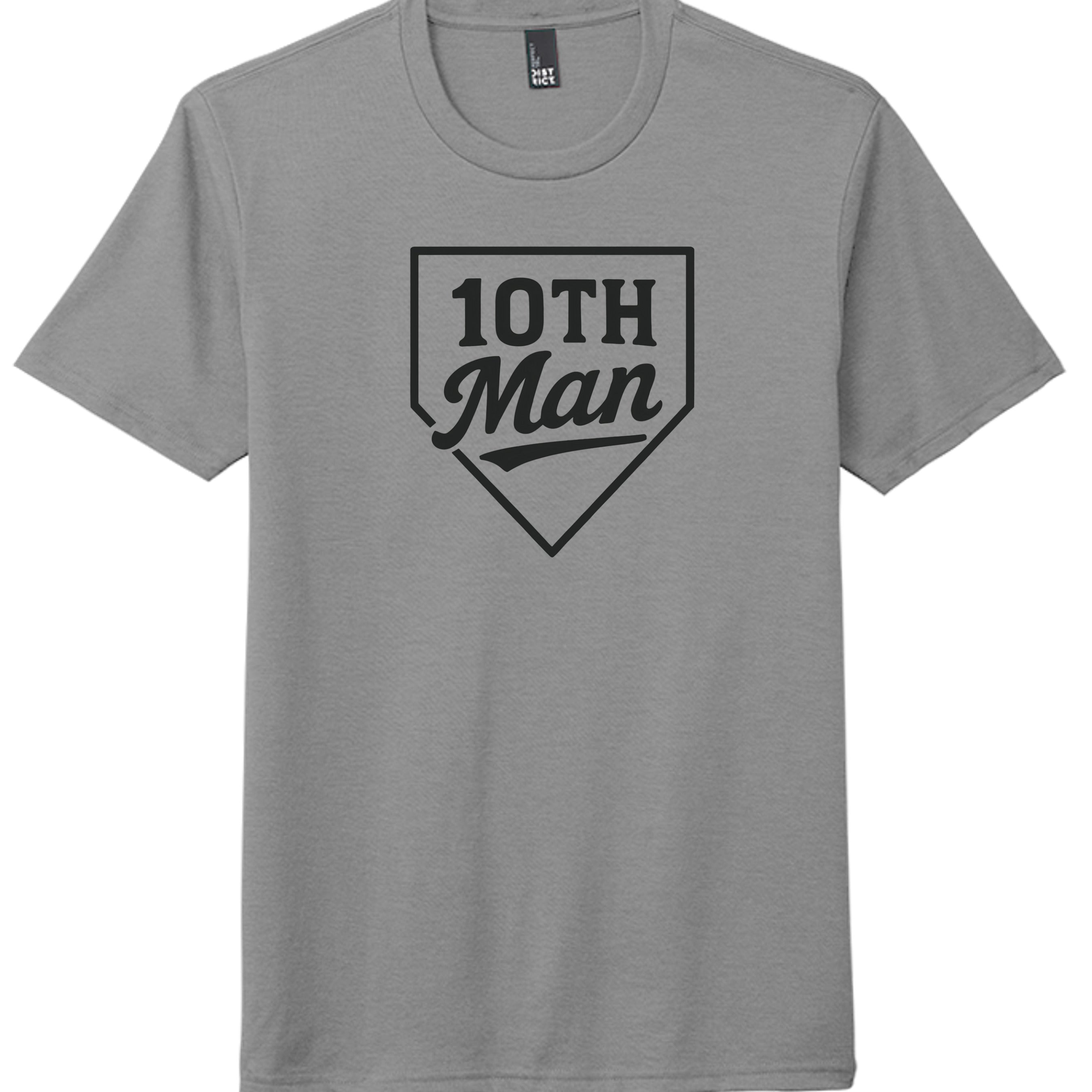 Heathered Grey - DM130 - FRONT