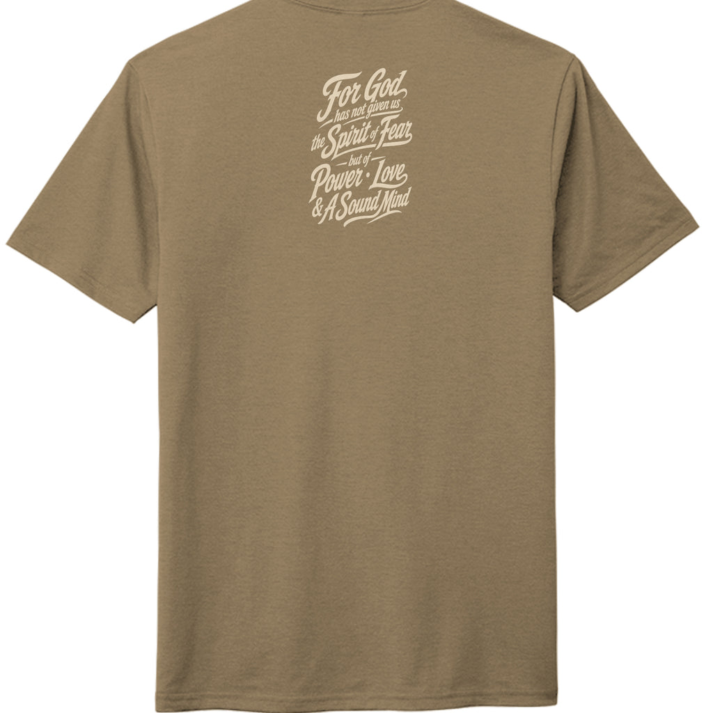 Coyote Brown Heather - DM130 - BACK