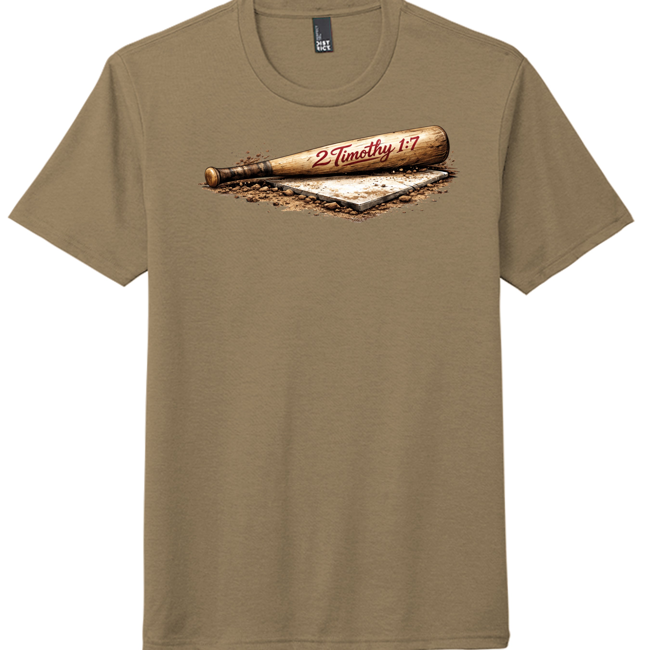 Coyote Brown Heather - DM130 - FRONT