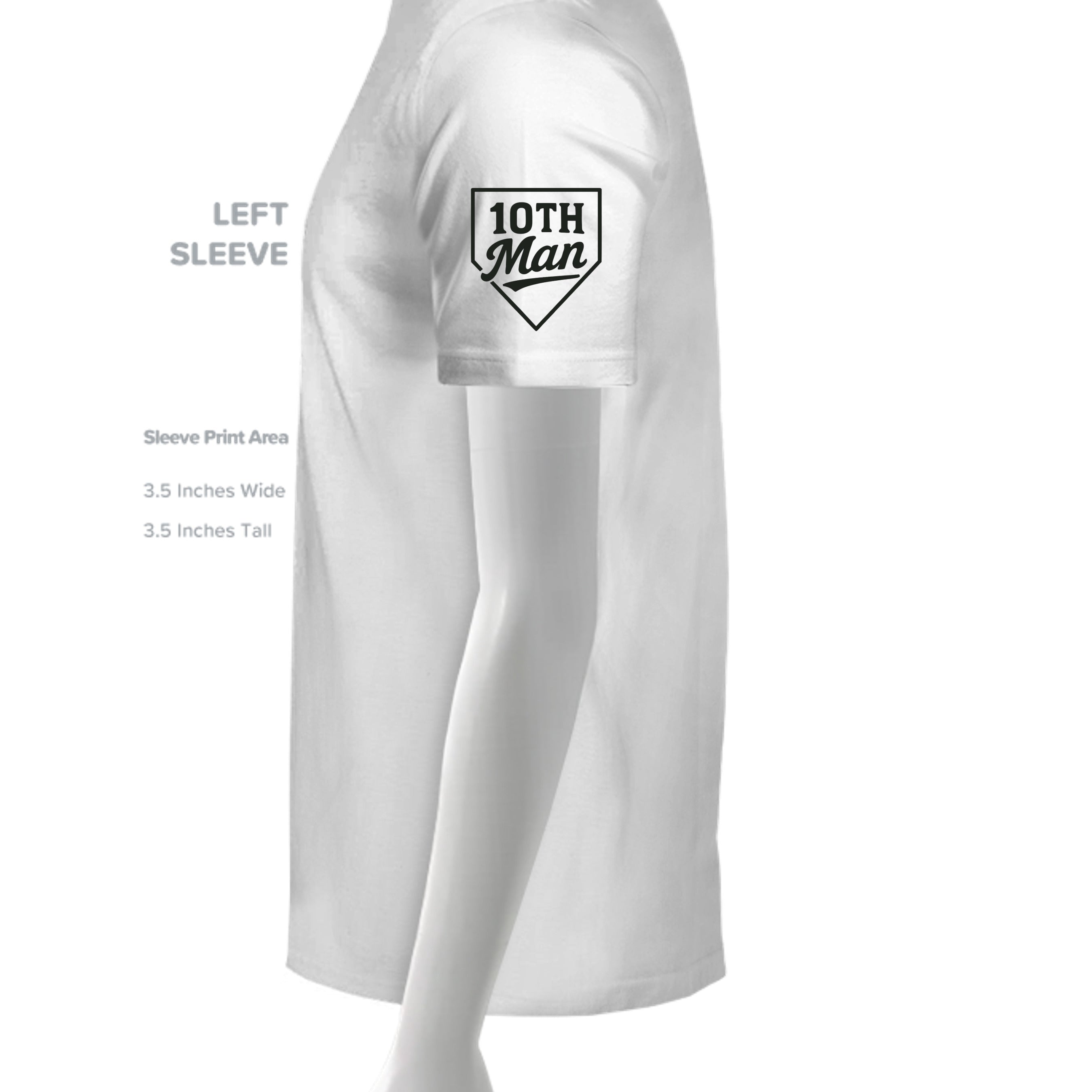 White - DM130 - SLEEVE_LEFT