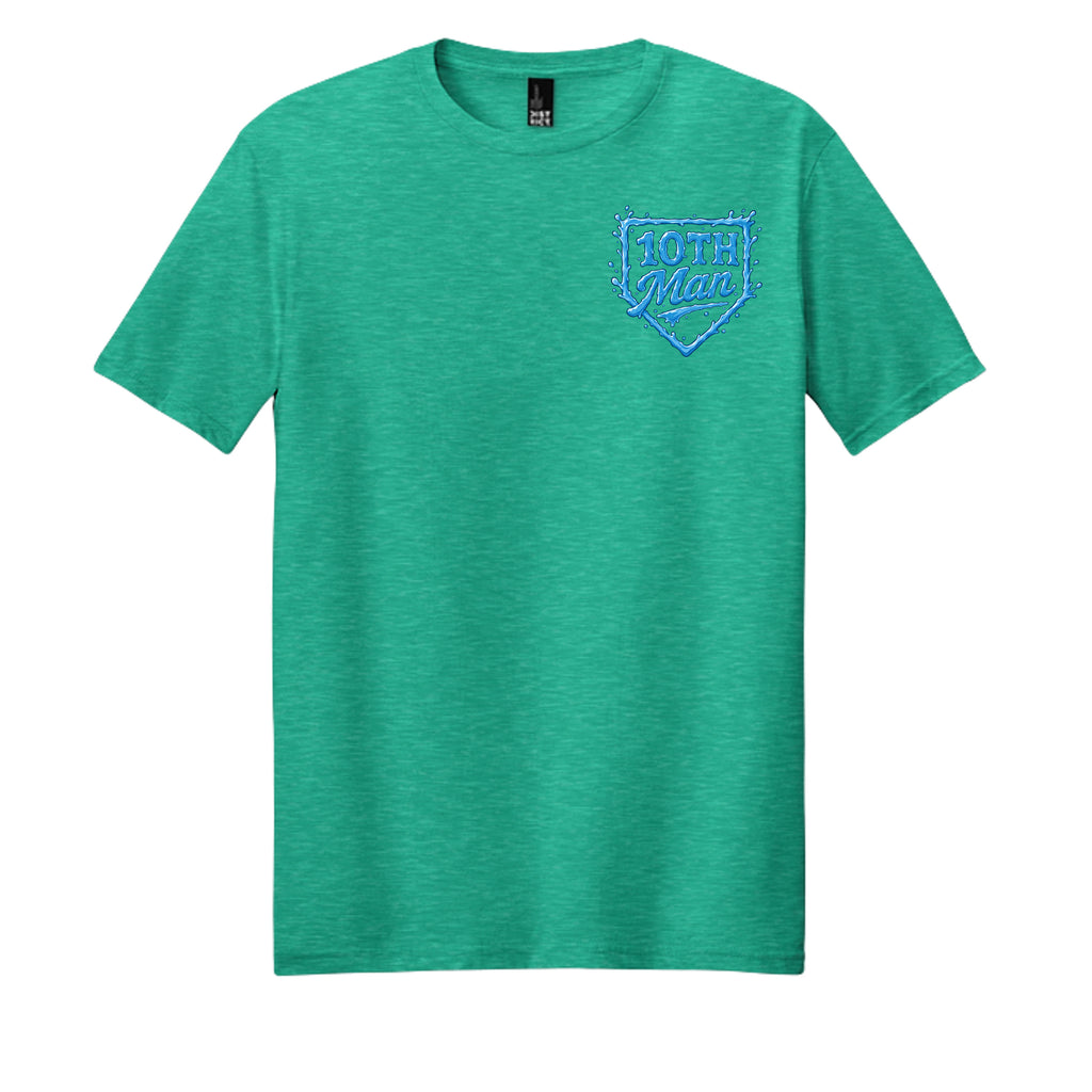 Aqua Heather - DM108 - FRONT