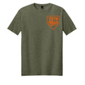 Heathered Olive - DM108 - FRONT