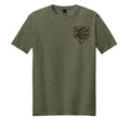 Heathered Olive - DM108 - FRONT