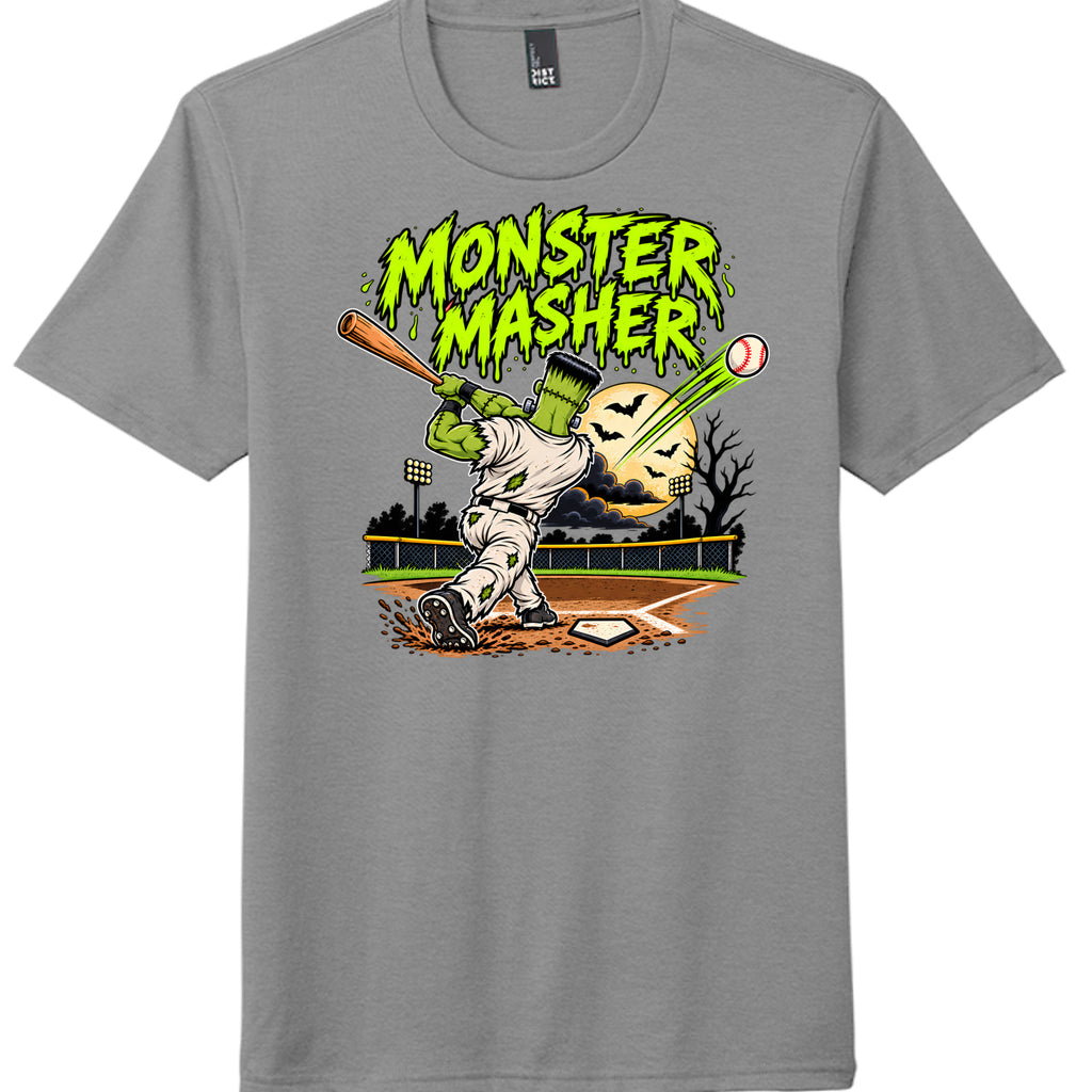 Heathered Grey - DM130 - FRONT